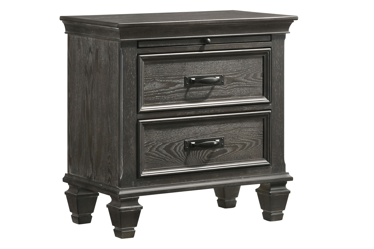 Franco 2-Drawer Nightstand Weathered Sage