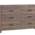Brantford 6-Drawer Dresser Barrel Oak