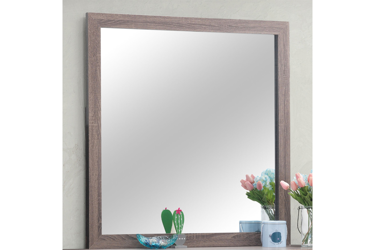 Brantford Dresser Mirror Barrel Oak