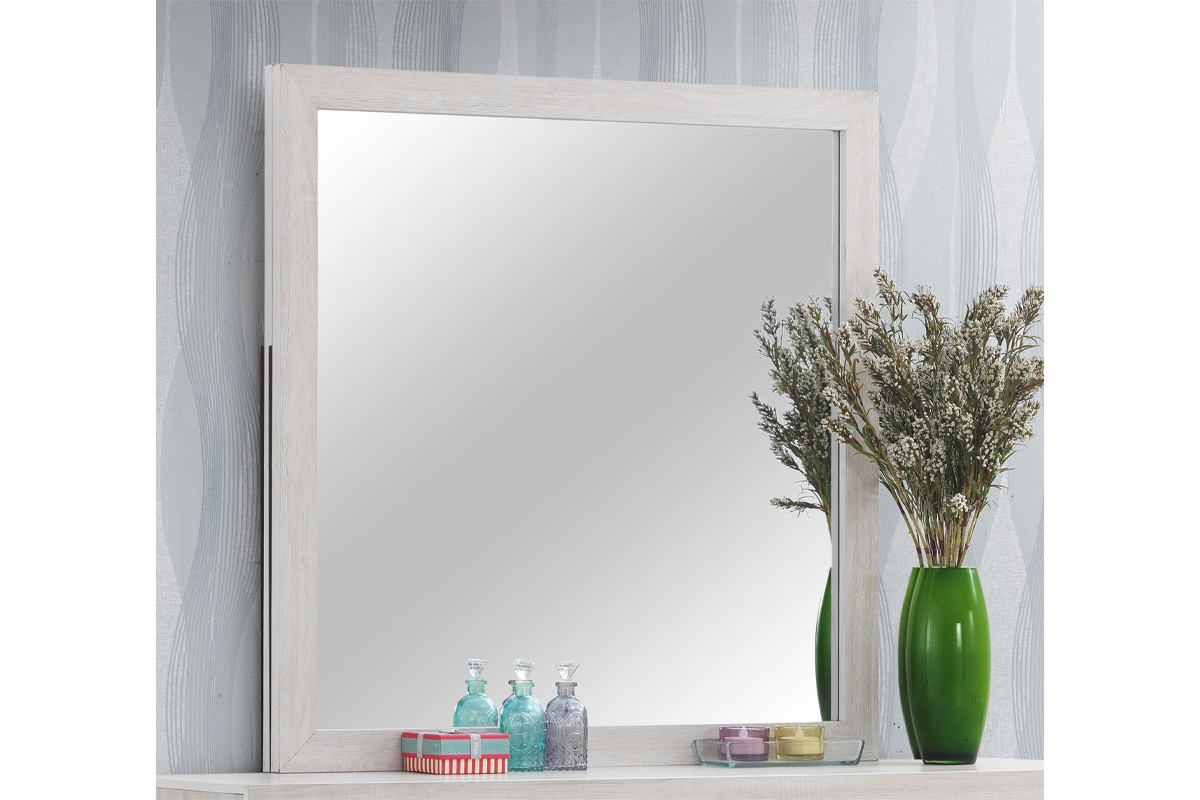 Brantford Dresser Mirror Coastal White