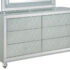 Gunnison 6-Drawer Dresser Silver Metallic