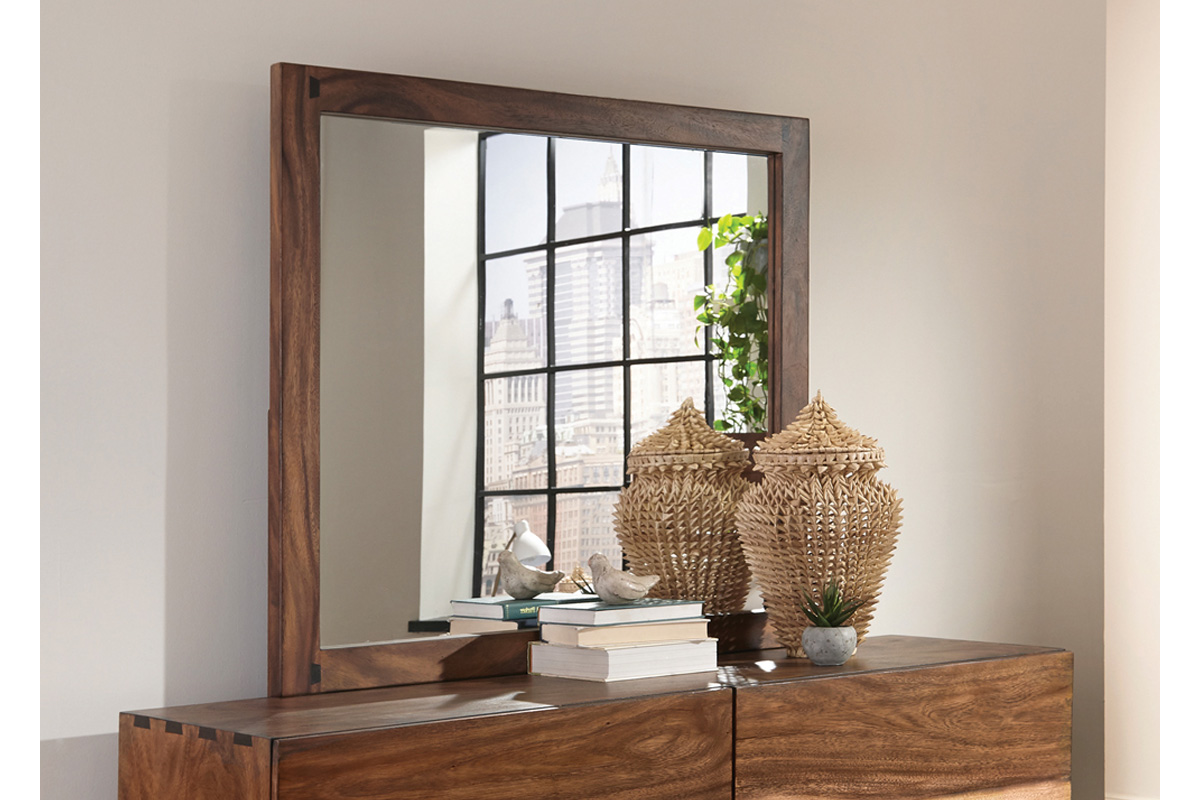 Winslow Dresser Mirror Smokey Walnut
