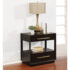Durango 2-Drawer Nightstand Smoked Peppercorn