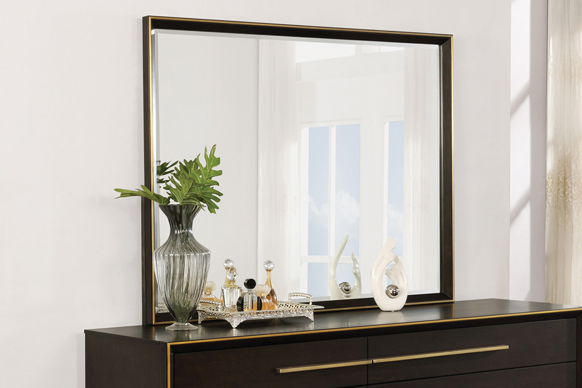 Durango Dresser Mirror Smoked Peppercorn