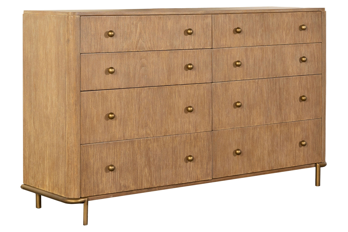 Arini 8-Drawer Dresser Sand Wash