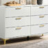 Kendall 6-Drawer Dresser White