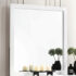 Kendall Square Dresser Mirror White
