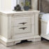 Evelyn 2-Drawer Nightstand With USB Ports Antique White