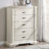 Evelyn 5-Drawer Chest Antique White
