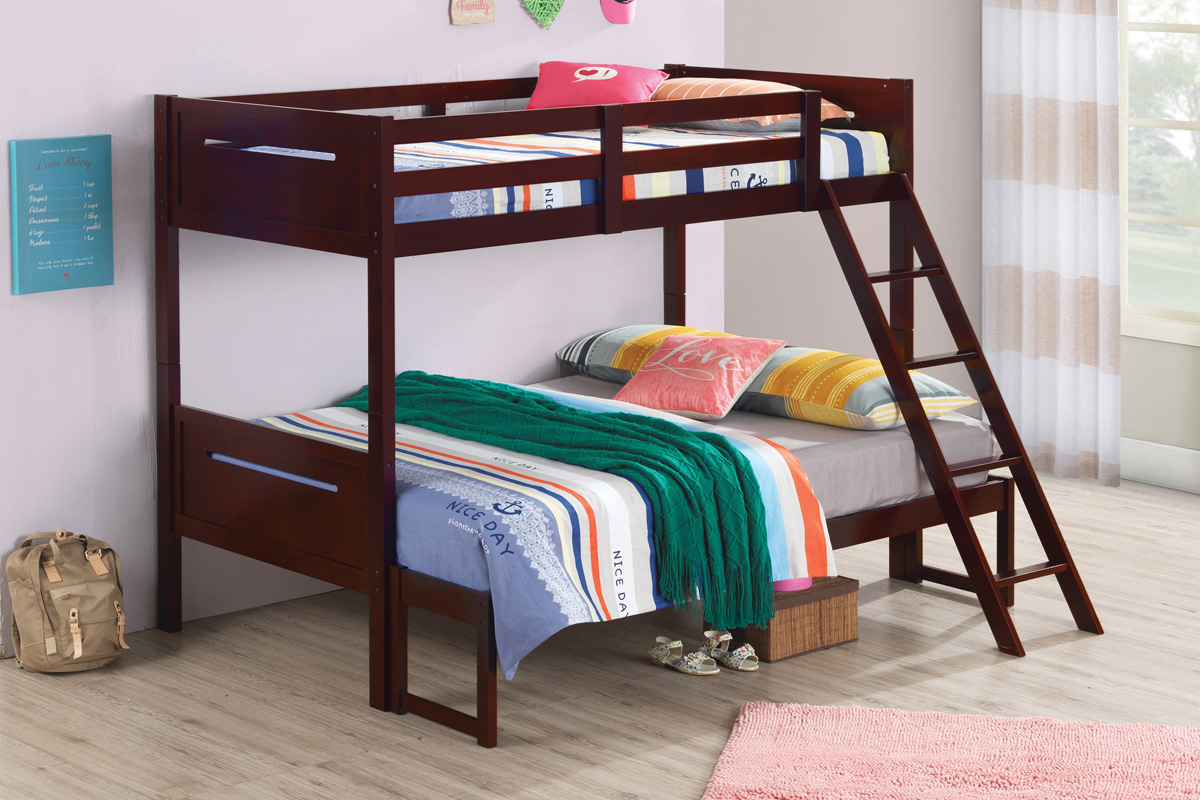 Littleton Twin Over Full Bunk Bed Espresso
