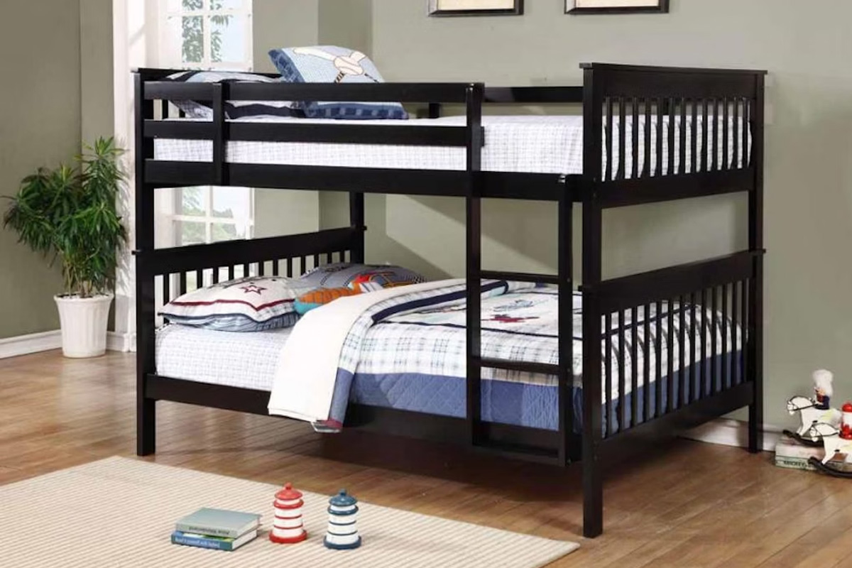 Chapman Full Over Full Bunk Bed Black