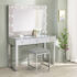 Umbridge 3-Drawer Vanity With Lighting Chrome And White