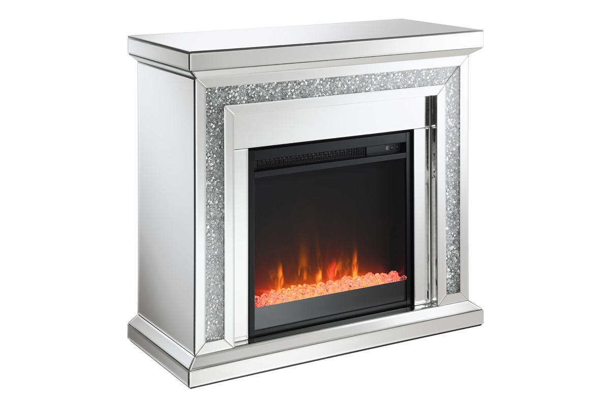 Lorelai Rectangular Freestanding Fireplace Mirror
