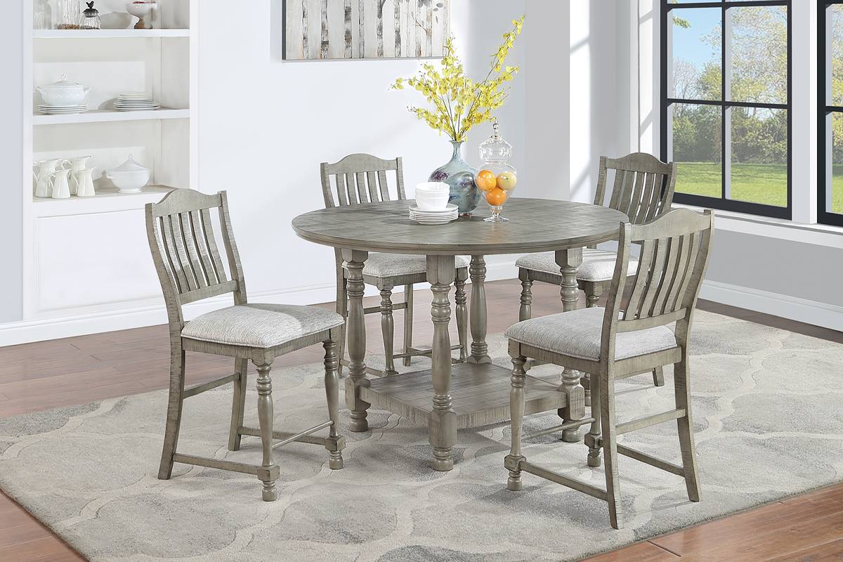 5-Pcs Counter Height Dining