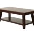 Walnut Veneer Coffee Table