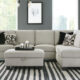 Whitson Cushion Back Upholstered Sectional Stone