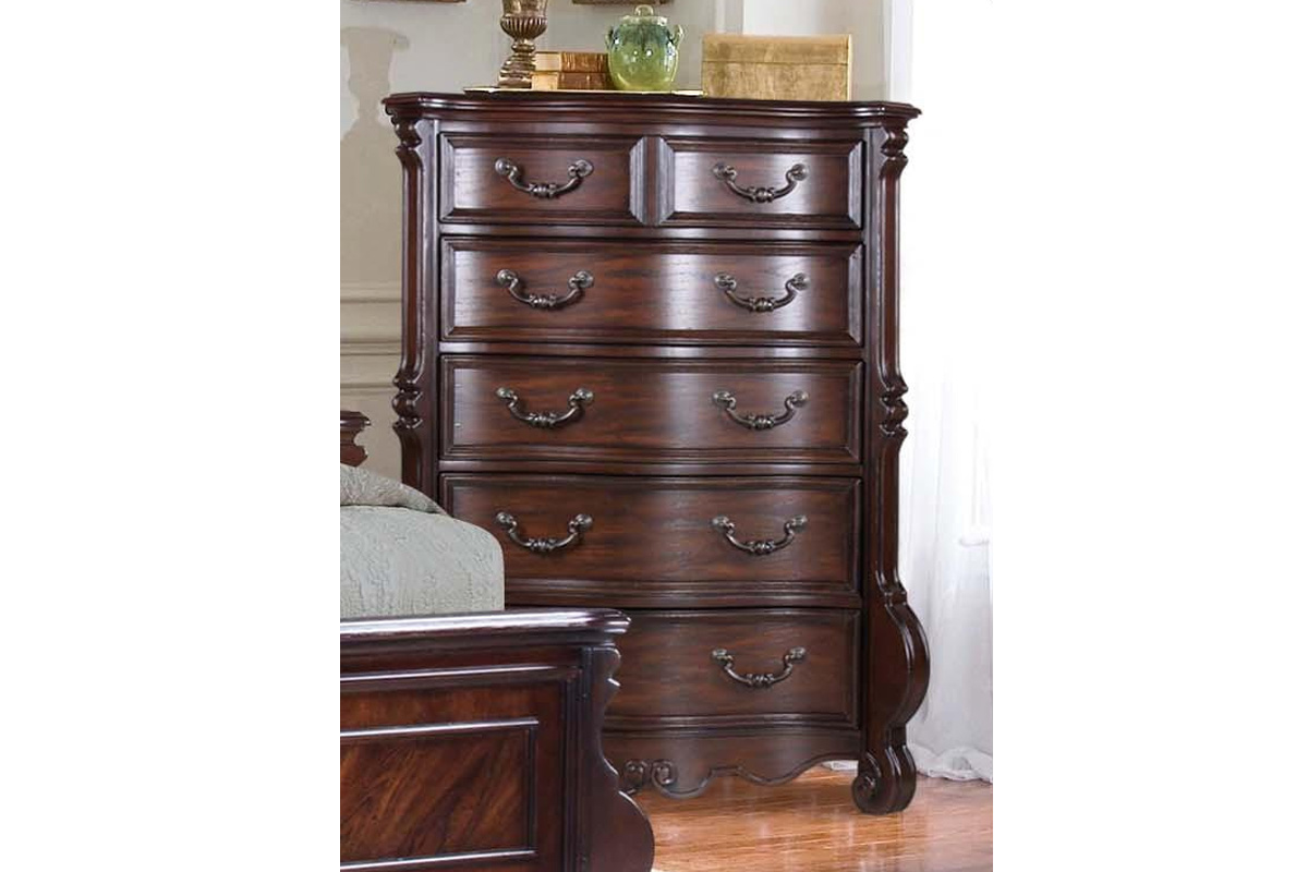 Classic Cherry Wood Chest
