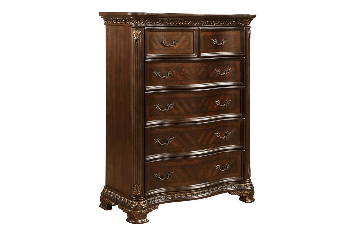 Classic Cherry Wood Chest - Exotic & Rustic Furniture