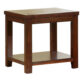 Estell Transitional Dark Cherry End Table