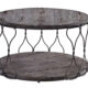 Hawdon Industrial Grey Metal Coffee Table