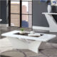 Dubendorf Contemporary White Coffee Table