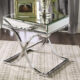 Sundance Contemporary Chrome Metal End Table