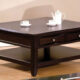 Baldwin Transitional Espresso Square Coffee Table
