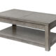 Meadow Rustic Antique White Coffee Table