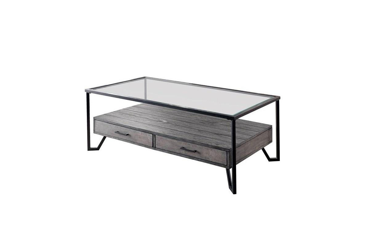 Ponderay Industrial Grey Coffee Table