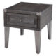 Piedmont Industrial Dark Oak End Table