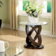 Atwood Contemporary Dark Walnut End Table