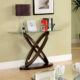 Atwood Contemporary Dark Walnut Sofa Table