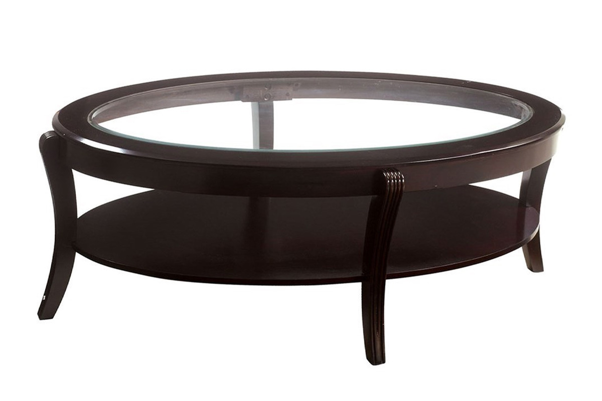 Finley Contemporary Espresso Coffee Table