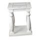 Arlington Rustic Antique White End Table