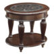 Centinel Traditional Dark Cherry End Table