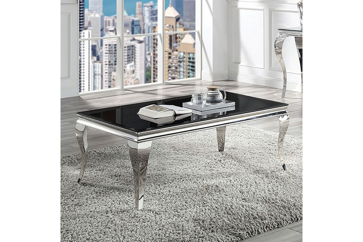 Wetzikon Contemporary Black Coffee Table