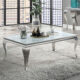Wetzikon Contemporary White Coffee Table