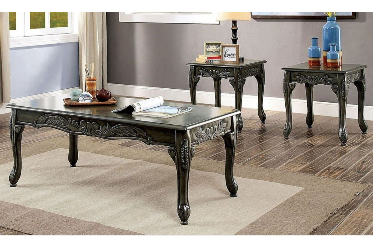 3 Pcs Set Cheshire Traditional Grey