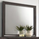 Chrissy Contemporary Grey Solid Wood Mirror