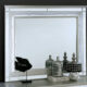 Manar Silver Solid Wood Mirror