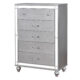 Brachium Silver Solid Wood Chest