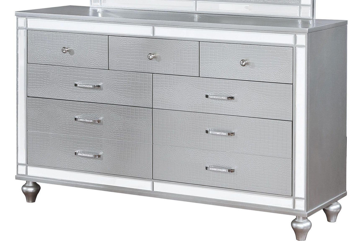 Brachium Silver Solid Wood Dresser