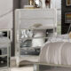 Eliora Glam Silver Solid Wood Chest