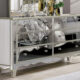 Eliora Glam Silver Solid Wood Dresser