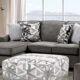 Brentwood Contemporary Grey Sectional Sofa