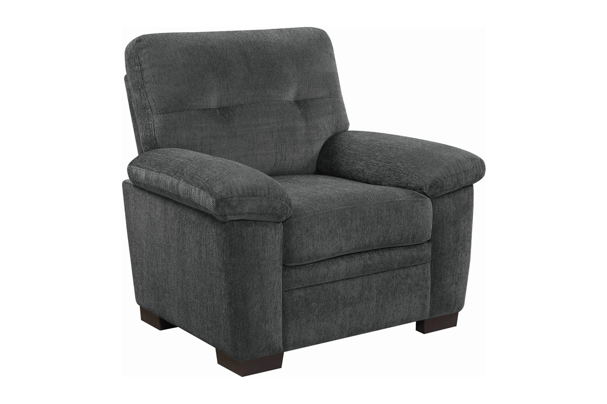 Fairbairn Upholstered Chair Charcoal