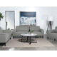 2 Pcs Set Sofa & Loveseat Rilynn Upholstered Track Arms Grey