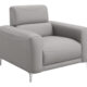 Glenmark Track Arm Upholstered Chair Taupe
