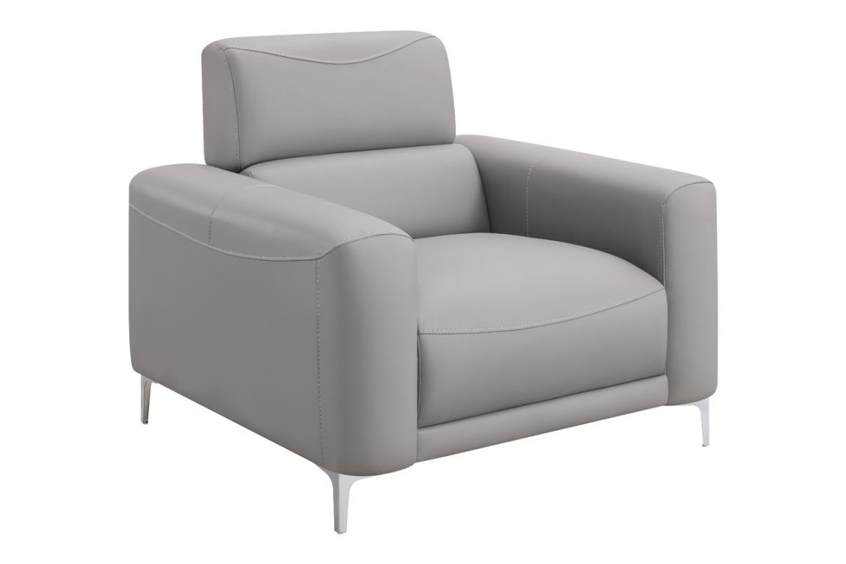 Glenmark Track Arm Upholstered Chair Taupe