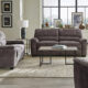 2 Pcs Set Sofa & Loveseat Hartsook Top Arm Charcoal